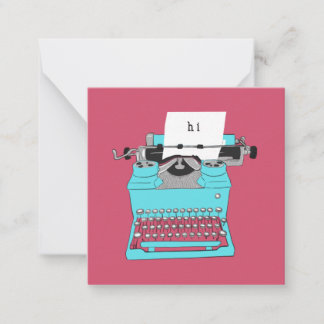 Just a little note to say, Hi Card