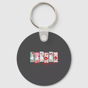 Just A Lovely Goose Cute Nk Silly Goose Valentine' Keychain