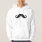 just a moustache hoodie