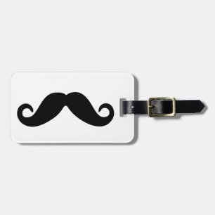 Just a Moustache. Luggage Tag