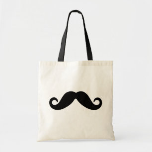 just a moustache tote bag
