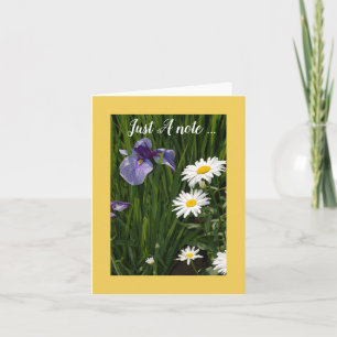 Just A Note  Card