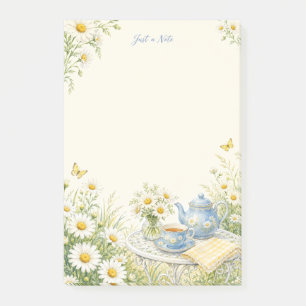 Just a Note Daisy Garden Tea Post-it® Notes