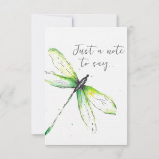 Just a note to say... invitation