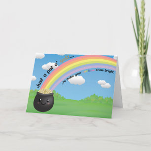 Just A Pot O' Gold Card