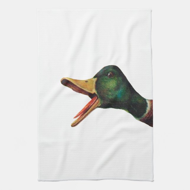 JUST A QUACK KITCHEN TOWEL (Vertical)