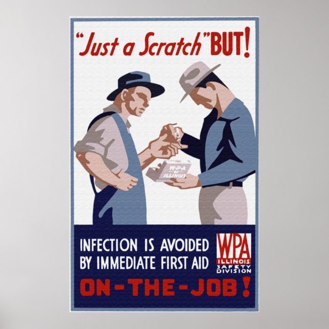 Just a Scratch Poster (Front)