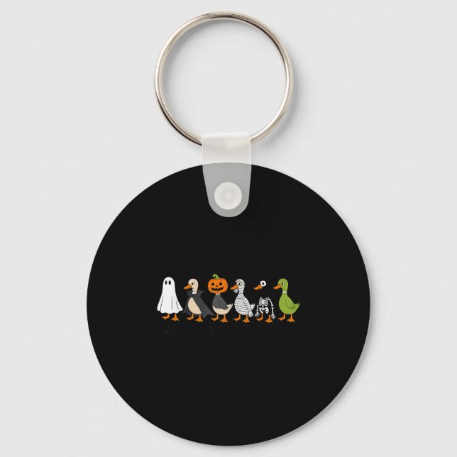 Just A Soky Goose Halloween  Keychain (Front)