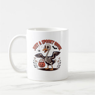 Just A Spooky Goose Funny Halloween Coffee Mug