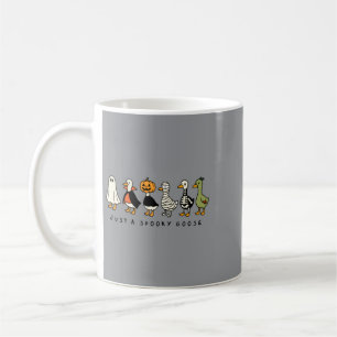 Just A Spooky Goose Halloween Costume Birds Coffee Mug