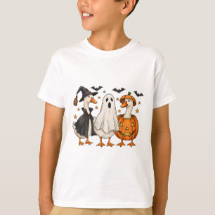 Just A Spooky Goose Halloween Silly Goose Funny Ha T-Shirt