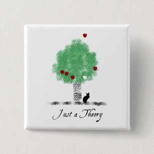 Just a Theory 2 Inch Square Button