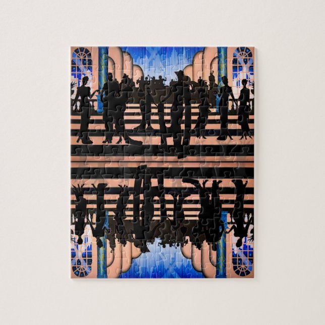 Just a Touch Of 1920’s Glamour Jigsaw Puzzle (Vertical)