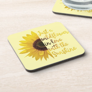 Just a Wildflower Coaster