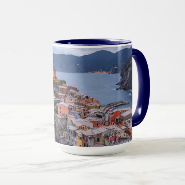 Just After Sunset | Vernazza, Cinque Terre, Italy Mug (Front Right)