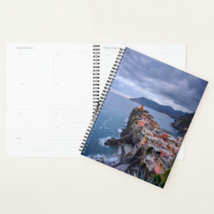 Just After Sunset   Vernazza, Cinque Terre, Italy Planner