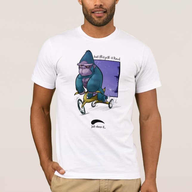 Just allow it Ape Tric T-Shirt (Front)