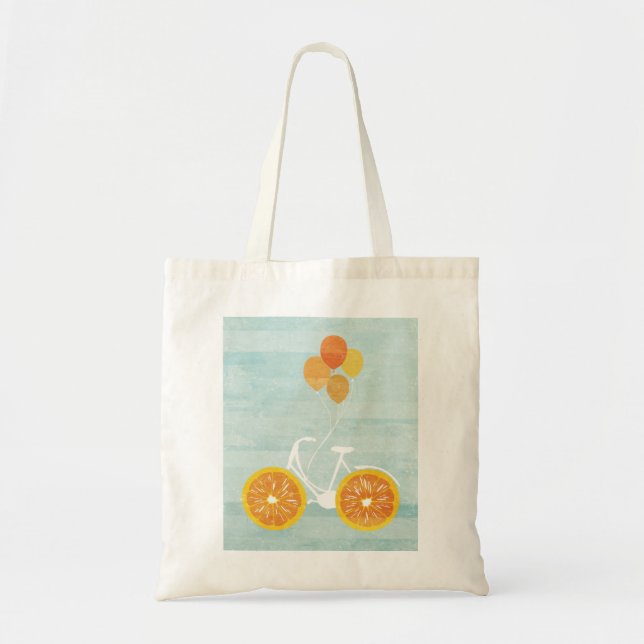 Just another bicycle art tote bag (Front)