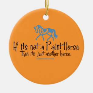 Just Another Horse Ceramic Ornament