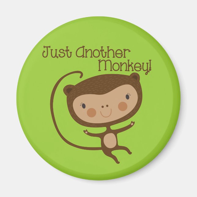 Just Another Monkey Magnet (Front)