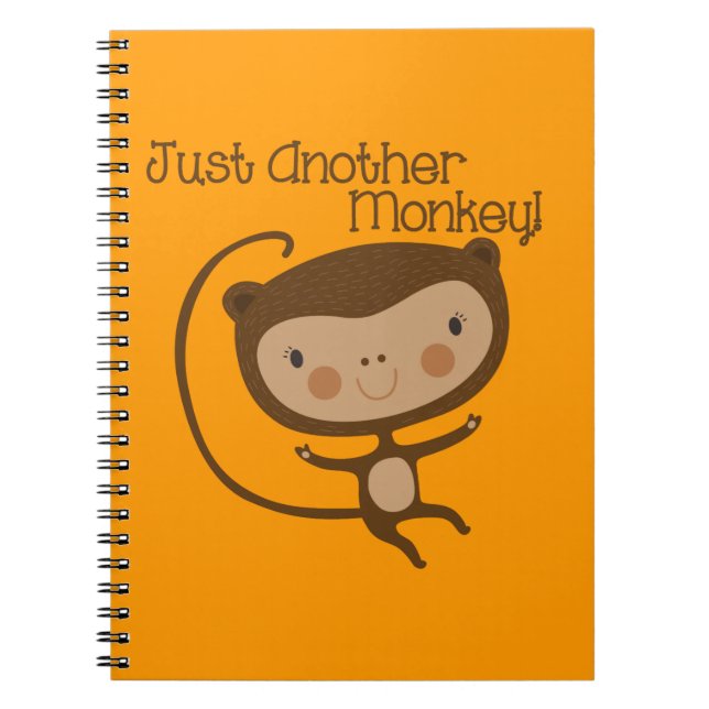 Just Another Monkey Notebook (Front)