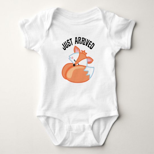 Just Arrived Sleeping Baby Fox Infant T-shirt