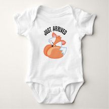 Just Arrived Sleeping Baby Fox Infant T-shirt