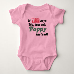 Just Ask Poppy Baby Bodysuit