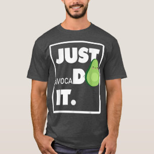 Just Avocado It Funny Vegan Food Lover Tee Kids Wo