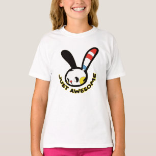 Just Awesome Bunny Kids’ T-shirt – Cute & Colourfu