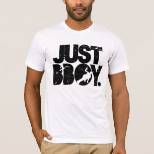 just bboy - black distressed T-Shirt