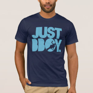 just bboy - blue T-Shirt