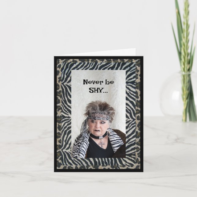 Just be Happy Card (Front)