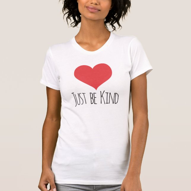 JUST BE KIND | women's tee (Front)