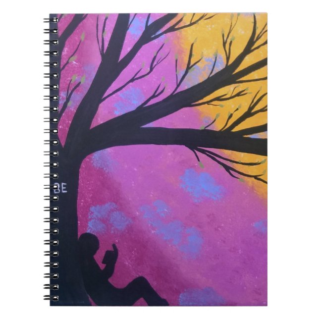 Just BE Spiral Notebook (Front)