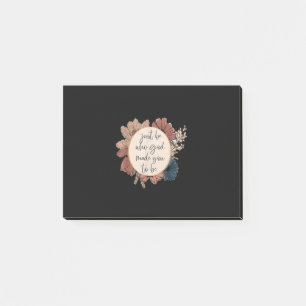 Just Be Who God You To Be Bible Jesus Lovers Chris Post-it Notes