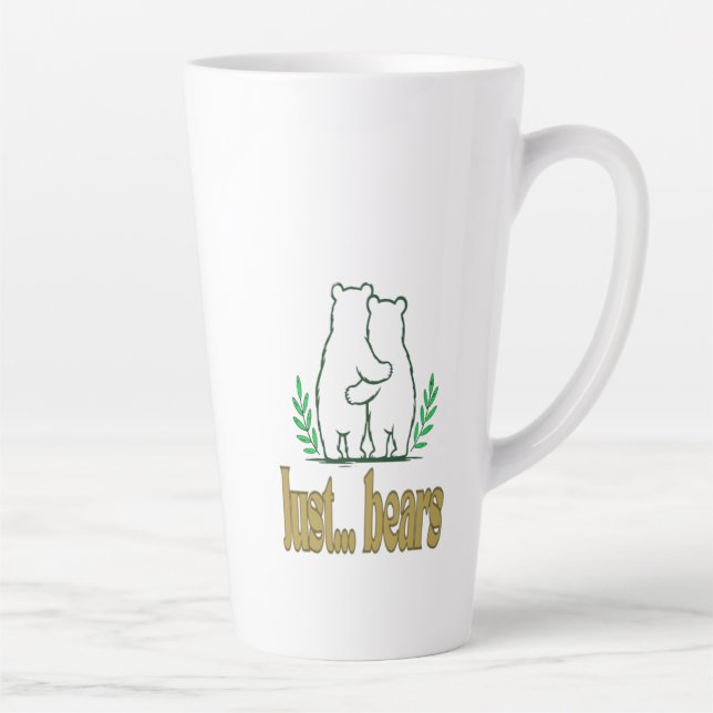 just bears latte mug (Right)