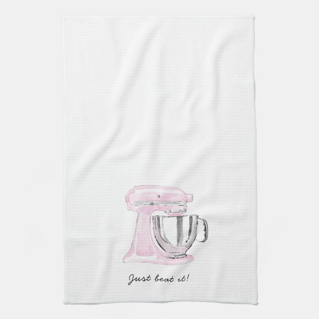 Just Beat It Mixer Kitchen Towel (Vertical)
