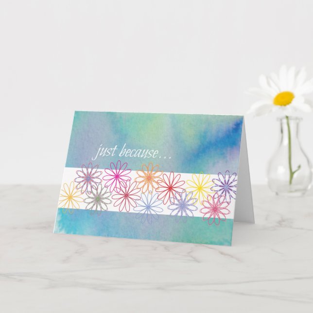 Just Because Card (Small Plant)