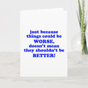 Just Because Card