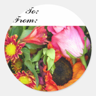 Just Because_ Classic Round Sticker