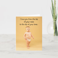 Just because greeting card
