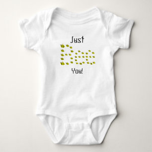 Just Bee You Cute Yellow Bumble Bees Shirt