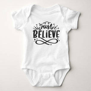 Just Believe Baby Bodysuit