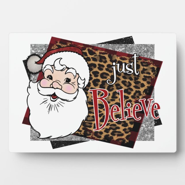 Just Believe Plaque (Front)