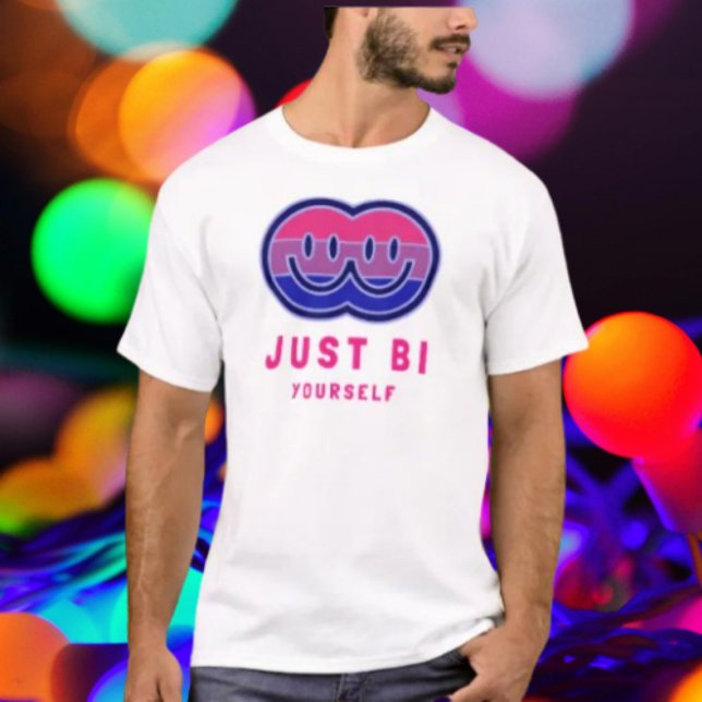 Just Bi Yourself: Connected Smiles Tee (Creator Uploaded)