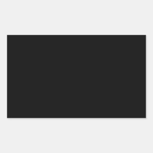 Just black hex code 000000 sticker