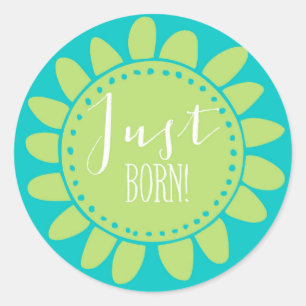 Just Born Sticker