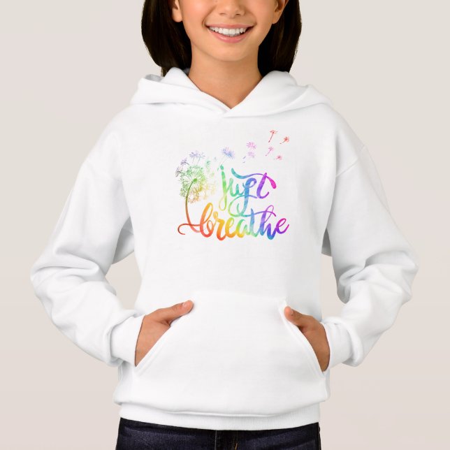 Just breathe |  dandelion blowing in the wind  (Front)