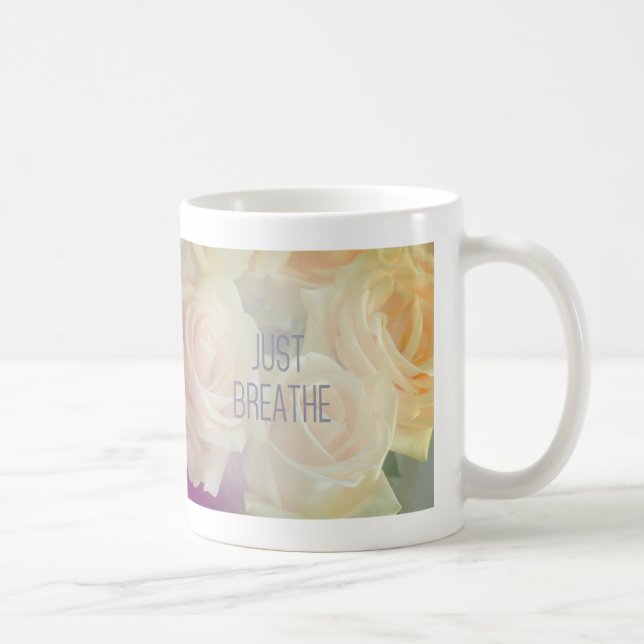 Just Breathe - Mug Rose (Droite)